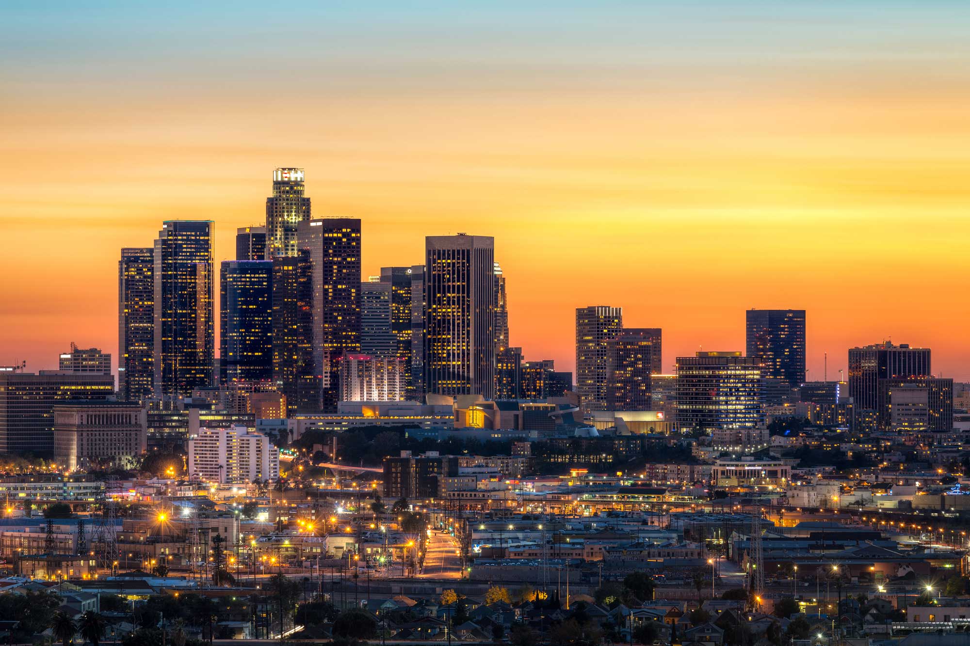 los-angeles skyline